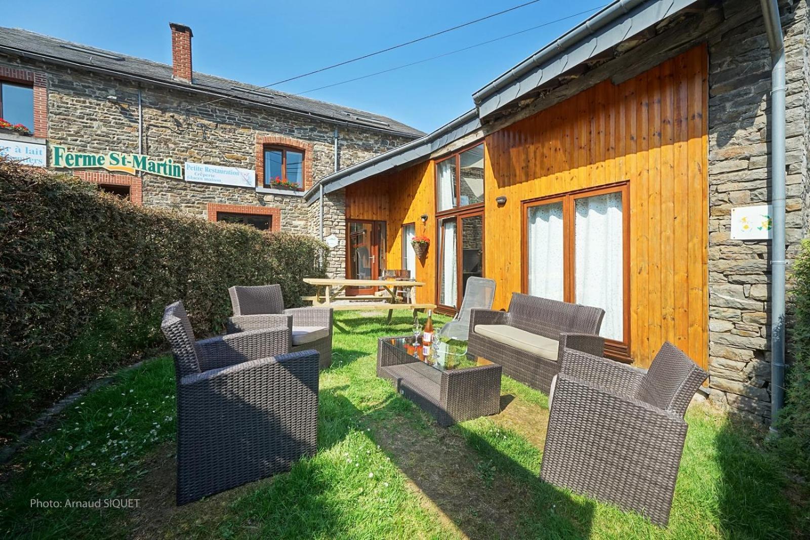 Ferme St Martin Bed and Breakfast Manhay Εξωτερικό φωτογραφία